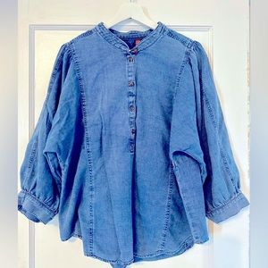 Pilcro denim blouse
